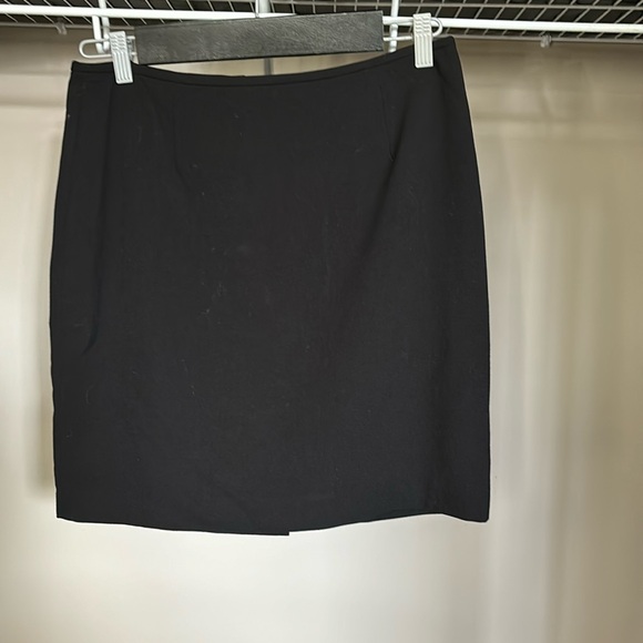 Calvin Klein black mini skirt size 8 - Picture 1 of 2